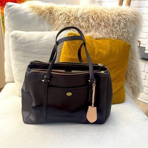 Coach Peyton Leather Zip Bag